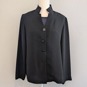 Liz Claiborne Black Blouse Size M
